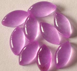 5 Pièces de Pierres Précieuses Cabochon Marquise Naturelles Certifiées 4x8mm pour la Fabrication de Bijoux - PROMO FIN DE SÉRIE - Product Image 5