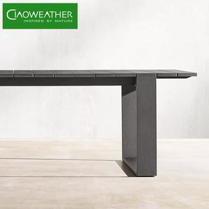 Ensemble <span class=keywords><strong>de</strong></span> <span class=keywords><strong>table</strong></span> <span class=keywords><strong>et</strong></span> <span class=keywords><strong>de</strong></span> chaises <span class=keywords><strong>de</strong></span> salle à manger en aluminium d'extérieur, <span class=keywords><strong>de</strong></span> haute qualité, imperméable, meubles <span class=keywords><strong>de</strong></span> patio pour villa, hôtel, cour, <span class=keywords><strong>jardin</strong></span> - Product Image 6
