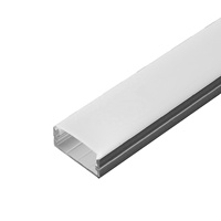 Nouvelle tendance 011 Profils en aluminium pour LED 24*10mm Bande lumineuse LED extérieure personnalisée Canaux en aluminium