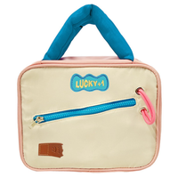 Trousse de Maquillage de Voyage Pliable de Luxe en Toile Grande Capacité avec Fermeture Éclair pour Femmes – Idéale pour le Rangement Quotidien et les Voyages