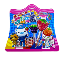 Voedselveilige, op maat gemaakte, milieuvriendelijke plastic Mylar stand-up pouches, vochtbestendig, speciaal gevormde, gestanste zakjes voor snoep- en snackverpakkingen