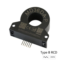 Testeur de chargeur EV MD36DA-P Type B DC 6mA, détection de fuite de courant par capteur RDC-DD pour station de charge AC