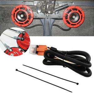 Relais de câble de klaxon universel 12V pour montage sur Grille, klaxon de tonalité de souffle, Kit de faisceau de câblage de fil de klaxon de <span class=keywords><strong>moto</strong></span>, voiture camion - Product Image 3