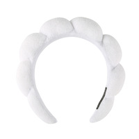 Headband Spons Warna-Warni Grosir, Headband Mengembang, Jepit Rambut untuk Wanita dan Anak Perempuan, Headwear Lembut