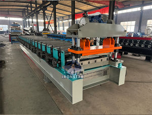 Mesin Pembentuk Roll Lembaran Atap Seng Warna Berkecepatan Tinggi Mesin Pembuat Lembaran Atap Bergelombang Mesin Pembentuk Roll Lembaran Atap - Product Image 2