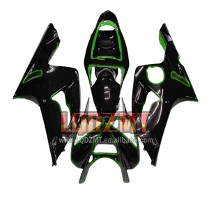 Cuerpo de inyección para <span class=keywords><strong>KAWASAKI</strong></span> <span class=keywords><strong>NINJA</strong></span> ZX 6R Verde negro <span class=keywords><strong>636</strong></span> 6 R ZX636 <span class=keywords><strong>ZX6R</strong></span> 03 04 39LQ.38 ZX600 2000 600CC 1/2/2003/<span class=keywords><strong>2004</strong></span>/Carenado - Product Image 1