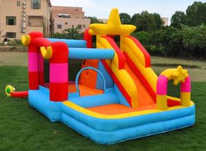 Cầu Trượt Sân Chơi Bơm Hơi Sử Dụng Cho Gia Đình Nhỏ Có Bể Bơi - Product Image 5