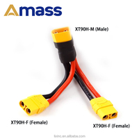 Personnalisé véritable Amass 10AWG 2 XT90 mâle XT90S-F femelle anti-étincelle XT90H-M XT90H-F fil adaptateur
