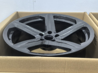Jantes forgées 5x120 5 branches en fibre de carbone pour Chevrolet Corvette C8 Z06 2024 Camaro 2SS C6 C7 pour Ford Mustang GT S550