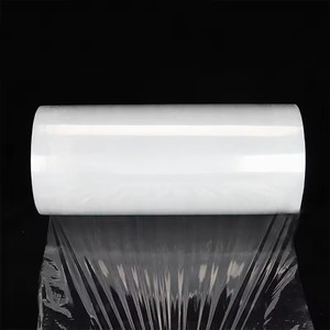 Custom Size PE / LLDPE <b>Plastic</b> Transparent <b>Shrink</b> Wrap Hand Use Stretch Film for Pallet Packing - Product Image 1