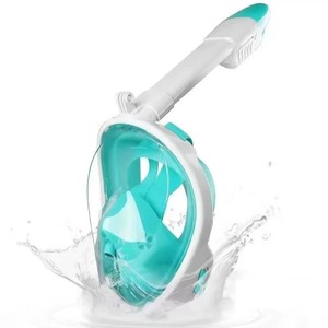 Máscara <span class=keywords><strong>de</strong></span> Buceo Ovalada Integral con Snorkel Integrado y Seco, Correa <span class=keywords><strong>de</strong></span> Máscara <span class=keywords><strong>de</strong></span> Buceo sin Esquinas Afiladas, <span class=keywords><strong>Gafas</strong></span> <span class=keywords><strong>de</strong></span> Buceo y Snorkel, Set <span class=keywords><strong>de</strong></span> Buceo - Product Image 3