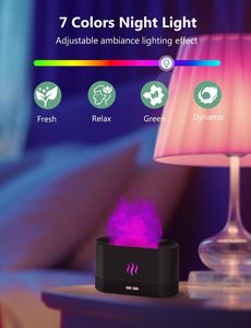 Private Label 100% Natural Essential <b>Oil</b> Aroma <b>Diffuser</b> Set 6 Bottles Household Portable USB Plastic - Product Image 3