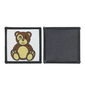Factory Price Custom Label 3d embroidery patch sew-on Iron-on woven patches for Clothing