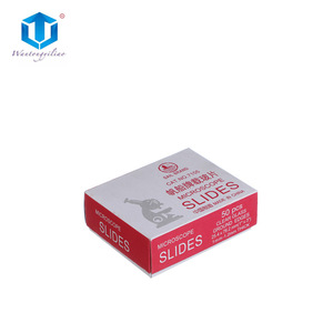 Ground Glass Slides Model 7105 For <b>Microscope</b> Use 50 Slides Box - Product Image 2