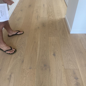 Vendita di Fabbrica: Pavimento in <span class=keywords><strong>Legno</strong></span> Ingegnerizzato Multistrato di Rovere Rosso e Bianco Europeo Naturale, Spessore 3/4'' - Product Image 5