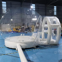 Dôme transparent en forme d'igloo géant en PVC gonflable pour fête d'enfants, ballons à bulles