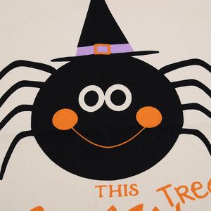 Bolsa de Halloween Personalizada con Cordón, Bolsa de Dulces para Truco o Trato, Bolsa de Regalo al por Mayor con Diseño de Calabaza y Araña para Decoración de Fiestas Infantiles - Product Image 4