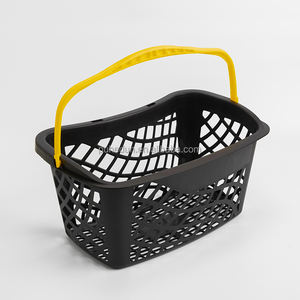 ตะกร้าช้อปปิ้งพลาสติกทนทานสำหรับจัดเก็บในซูเปอร์มาร์เก็ต - Product Image 1