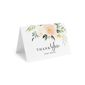 Cartão de visita luxuoso com logotipo, agradecimento com logotipo personalizado, cartão de papel, convite para casamento