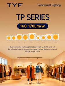 टाइफ ने ब्रिजलक्स चिप कोब 3w 5w <span class=keywords><strong>10w</strong></span> 15w 20w 24w 30w 60w 90w उच्च कोटि के र80/90 36 वी 54 वी. - Product Image 5