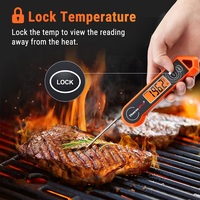 ThermoPro-termómetro Digital de cocina TP19H IP65, resistente al agua, con pantalla