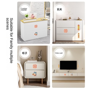 Adesivi Portafortuna Stile Cartone Animato, Design Casuali Carini, Magneti per Frigorifero 3D in Resina Sintetica Personalizzati, Vendita all'Ingrosso - Product Image 4