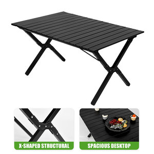 Mesa Plegable Tipo Egg Roll de Acero al Carbono, Moderna, Resistente, Ligera, Sólida, Portátil, para Producción Cinematográfica en Exteriores, Muebles para Exteriores - Product Image 3