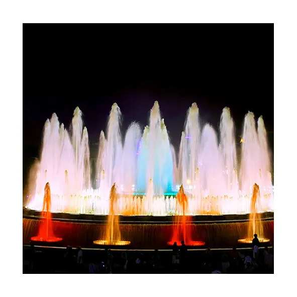 2020 China outdoor round dubai musical fountain water fountain