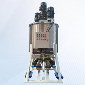 เครื่องผสมอาหารแบบเปียกน้ำหนัก1000กก. เครื่องผสม<span class=keywords><strong>สี</strong></span>แบบแป้งผสมแนวตั้งสำหรับแชมพูอาหารสัตว์เลี้ยงแบบเปียกความจุสูง - Product Image 1