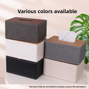Paper box for home living room multifunctional casual modern office tissue box restaurant hotel paper box - Product Image 4