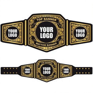 Ceintures en cuir de championnat de qualité supérieure pour MMA Jiu-Jitsu Aikido Boxe Taekwondo Judo - Équipement martial unisexe de haute qualité personnalisé - Product Image 1