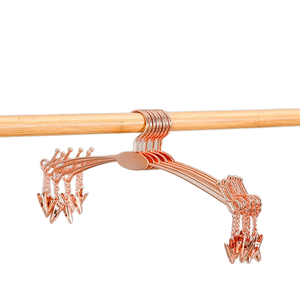Gancio di biancheria intima in metallo in acciaio inossidabile <span class=keywords><strong>per</strong></span> pantaloni vestiti gioielli appendiabiti in plastica <span class=keywords><strong>per</strong></span> la conservazione del guardaroba <span class=keywords><strong>per</strong></span> uso bagno - Product Image 4