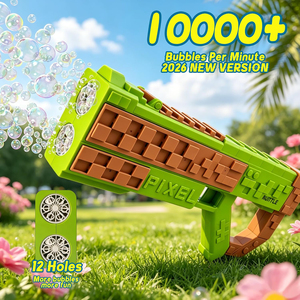 Pistola <span class=keywords><strong>de</strong></span> Burbujas Automática con Luz LED para Niños, Juguete <span class=keywords><strong>de</strong></span> Burbujas para Fiestas al Aire Libre <span class=keywords><strong>de</strong></span> Verano - Product Image 3