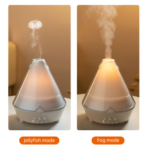 เครื่องกระจายกลิ่นหอมพกพาแบบ USB ขนาด 51-100 มล. วัสดุพลาสติก รุ่นภูเขาไฟ พร้อมตั้งเวลาได้ 3 ระดับ ดีไซน์แมงกะพรุน ช่วยผ่อนคลาย ลดความเครียด  ลดราคาพิเศษ - Product Image 2