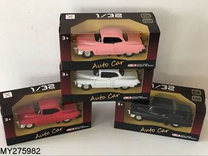 Coche de juguete amarillo fundido a presión para niños, <span class=keywords><strong>escala</strong></span> 1: 32 - Product Image 6