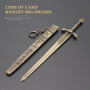 SQUAMA KNIFE juego Merch juego periférico 22CM Katana MODELO DE Metal llavero - Product Image 2