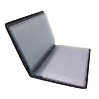 Porte-cartes de crédit anti-RFID personnalisé, étanche, en plastique, antivol, étui de rangement pour cartes bancaires et cartes d'identité en PVC