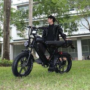 Bicicleta eléctrica X50 de 20 pulgadas con neumáticos gruesos, motor trasero de 250W, 7 velocidades, cuadro de aluminio, bicicletas eléctricas urbanas y de gravel para hombres, E-Bike UE - Product Image 2