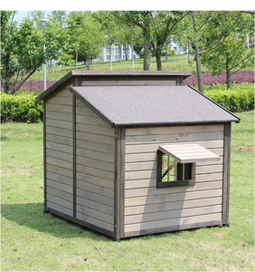 Çelik çerçeve kapı ile nefes alabilen pencere ile büyük açık köpek kulübesi ve ev yağmur geçirmez - Product Image 1