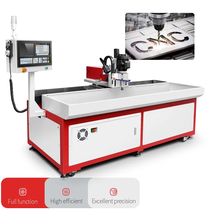 Perforadora CNC automática de velocidad de mecanizado de precisión de orificio pequeño de perfil de aluminio