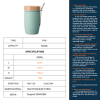 Boîte à lunch en métal pour enfants, sans BPA, 500 ml, ronde, isolée sous vide, micro-ondable, avec couvercle