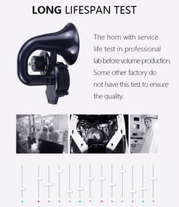Klaxon CHSKY pour voiture, camion, bus, grand modèle en ABS, haut-parleur bidirectionnel, super puissant, 12V - Product Image 6