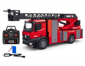 <span class=keywords><strong>HUINA</strong></span> <span class=keywords><strong>1562</strong></span> 2,4G 22 canales RC Fire Engine Water Spray Ingeniería Vehículo Camión Juguetes para niños - Product Image 2