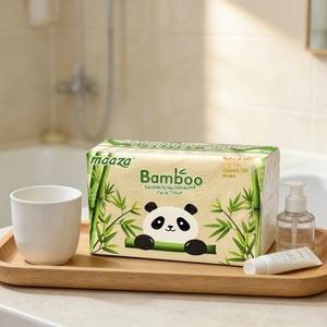 Natural Bamboo Pulp <strong>Panda</strong> Logo Smoke Soft Unscented <strong>Toilet</strong> <strong>Paper</strong> 16 Packs Box 3-Layer 120-Sheet Economical Pack Wholesale - Product Image 3