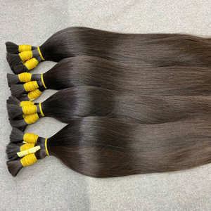 ผมต่อแท้เวียดนาม Dream DR01 100% Remy Super Double Drawn น้ำหนัก 100 กรัม แบบเย็บสองชั้นด้วยเครื่องจักร สีบลอนด์เข้มฟอกสี  แบบสั่งทำพิเศษ - Product Image 4