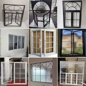 Ventana Lateral Abatible de Aluminio con Aislamiento Térmico PA66 Antivaho Salino para Villa Costera en Angola - Product Image 1