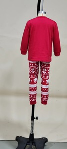 2023 थोक xmas Pjs छुट्टी स्लीवियर टॉप और पैंट परिवार के लिए क्रिसमस पजामा - Product Image 4