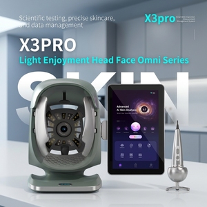 KES Nueva Tecnología IA, Escáner Facial <span class=keywords><strong>5D</strong></span>, Analizador de Piel, Pantalla Táctil de 21.5 Pulgadas 2K, Detección del Cuero Cabelludo, WiFi, Uso Comercial, UE - Product Image 1