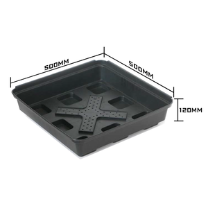 Plateau pour plantes en Hdpe, plateau en plastique, pour le toit de la <span class=keywords><strong>terrasse</strong></span> ou du jardin, pour l'extérieur - Product Image 2