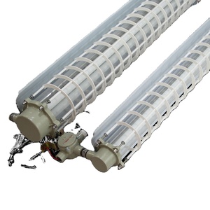 Aleación de aluminio certificada <span class=keywords><strong>ATEX</strong></span>/IECEx y techo de vidrio templado/pared/piso/montaje colgante BPY 18-36W Luz lineal a prueba de explosiones - Product Image 4